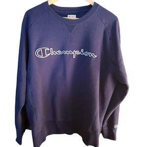 Men's Champion navy sweater NWOT